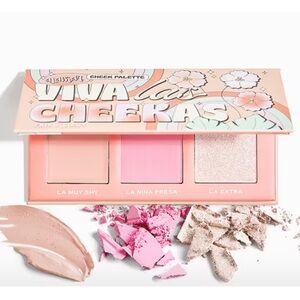 New Viva Las Cheekas by Alamar Cosmetics with 2 Blushes and Glotter Transformer